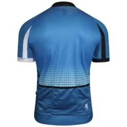 Dare 2b AEP VIrtuosity Homme Cyclosport Maillot Manches Courtes - Dégradé Bleu / Blanc -Rogelli Boutique aep virtuosity homme cyclosport maillot manches courtes degrade bleu blanc 1