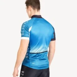 Dare 2b AEP VIrtuosity Homme Cyclosport Maillot Manches Courtes - Dégradé Bleu / Blanc -Rogelli Boutique aep virtuosity homme cyclosport maillot manches courtes degrade bleu blanc 4