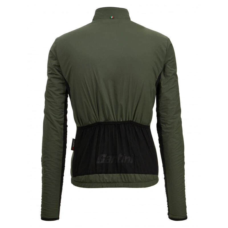 Santini Alpha Trail - Veste - Homme - Vert-militaire Velò 4 Santini Alpha Trail - Veste - Homme - Vert-militaire Velò – Image 2