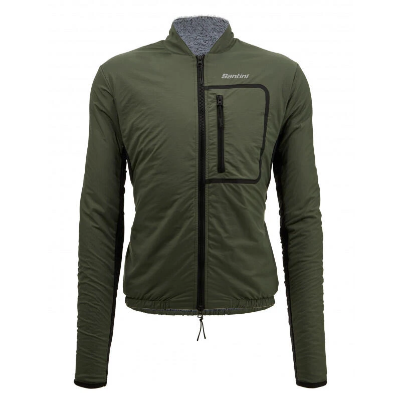 Santini Alpha Trail - Veste - Homme - Vert-militaire Velò 3 Santini Alpha Trail - Veste - Homme - Vert-militaire Velò