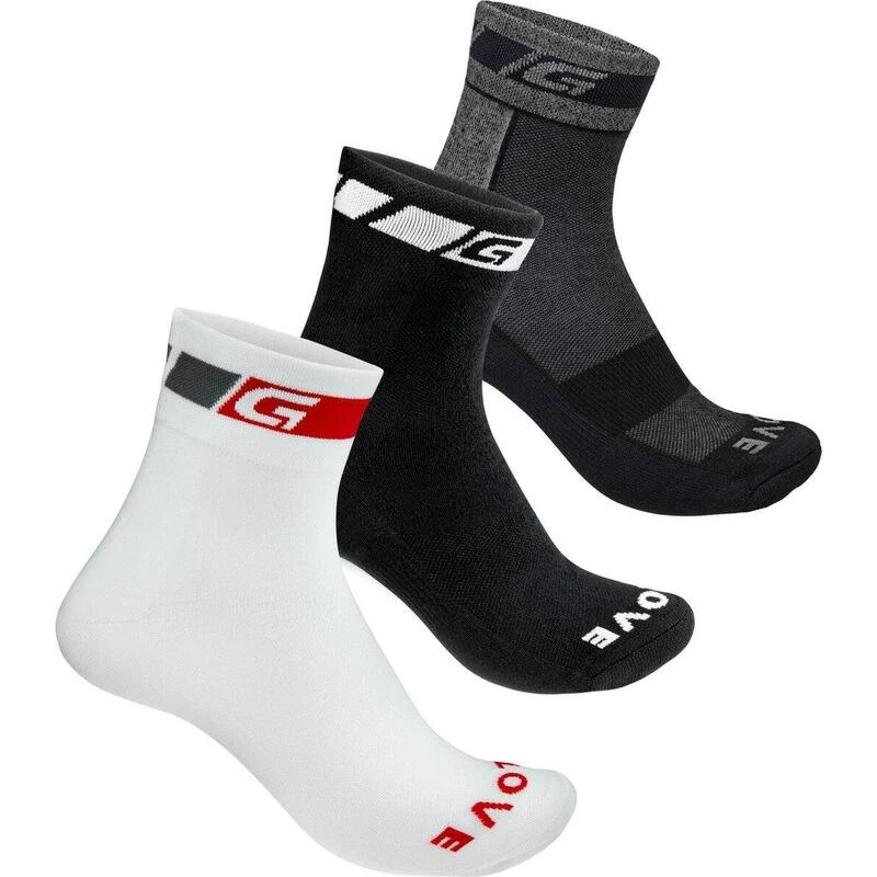GripGrab Chaussettes Vélo 3-pack All-Season Socks 3 GripGrab Chaussettes Vélo 3-pack All-Season Socks