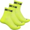 GripGrab Chaussettes Vélo 3-pack Hi-Vis Regular Cut 2 GripGrab Chaussettes Vélo 3-pack Hi-Vis Regular Cut -Rogelli Boutique chaussettes velo 3 pack hi vis regular cut