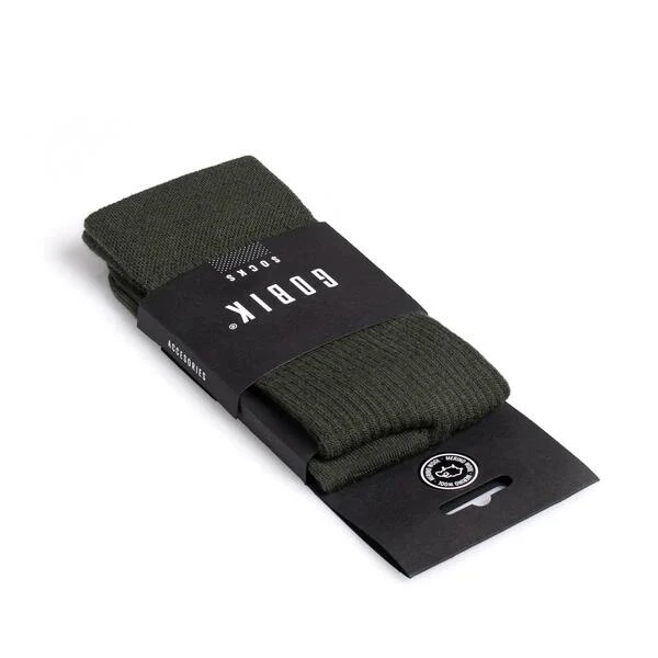 GOBIK Chaussettes Vélo Hiver Winter Merino Army 4 GOBIK Chaussettes Vélo Hiver Winter Merino Army – Image 2