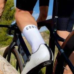 GOBIK Chaussettes Vélo Pure White -Rogelli Boutique chaussettes velo pure white 2