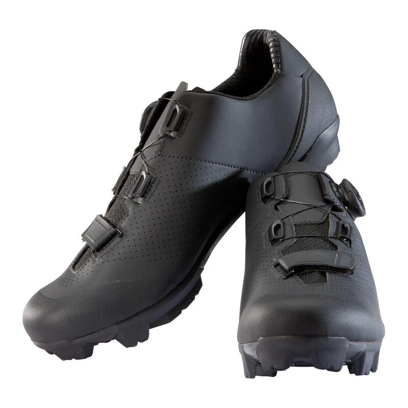 Rockrider Chaussures VTT XC 500 Noir 4 Rockrider Chaussures VTT XC 500 Noir – Image 2