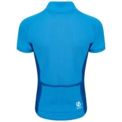 Dare 2b Go Faster II Maillot De Cyclisme Pour Enfant - Bleu -Rogelli Boutique go faster ii maillot de cyclisme pour enfant bleu 2