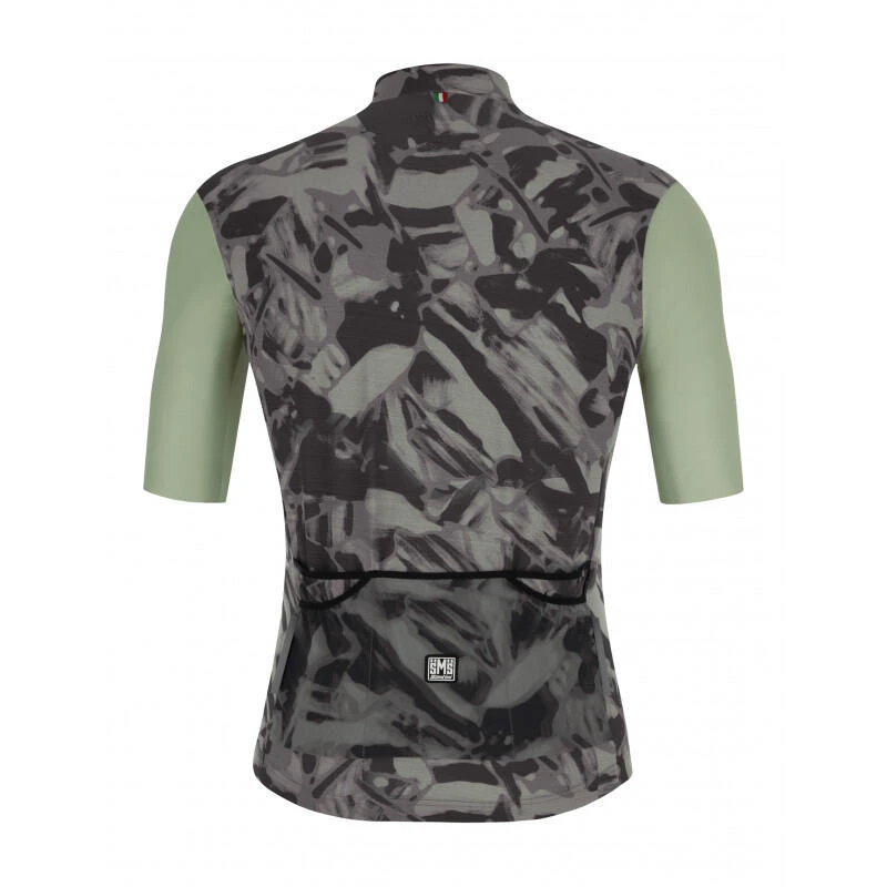 Santini Gravel Race - Maillot - Homme - Gris Velò 4 Santini Gravel Race - Maillot - Homme - Gris Velò – Image 2