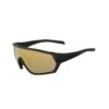 Rockrider LUNETTES VTT XC RACE NOIRES GOLD VERRES INTERCHANGEABLES CAT 0+3 -Rogelli Boutique lunettes vtt xc race noires gold verres interchangeables cat 03