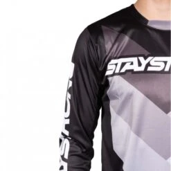 Stay Strong Maillot BMX Manches Longues Staystrong - Chevron Noir -Rogelli Boutique maillot bmx manches longues staystrong chevron noir 9