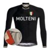 Maillot Cyclisme Vintage Molteni - REDTED – Noir -Rogelli Boutique maillot cyclisme vintage molteni redted noir