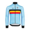 Bioracer Maillot Cycliste à Manches Longues - Bleu - Officiel Equipe Belgique (2023) -Rogelli Boutique maillot cycliste a manches longues bleu officiel equipe belgique 2023