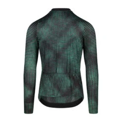 Bioracer Maillot Cycliste à Manches Longues Pour Hommes - Vert - Optic Art -Rogelli Boutique maillot cycliste a manches longues pour hommes vert optic art 2