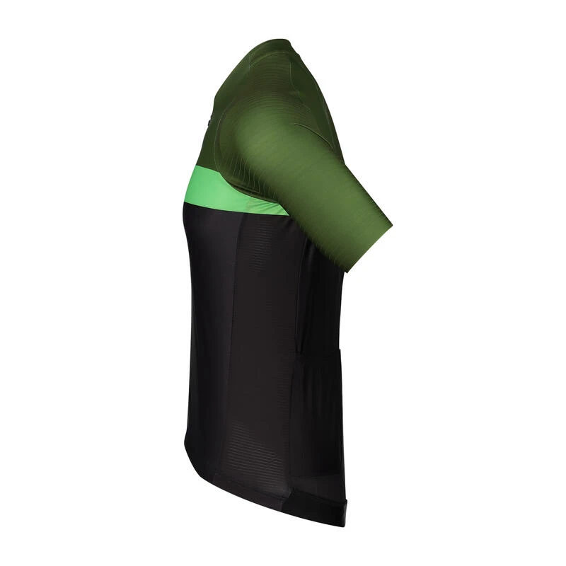 Bioracer Maillot Cycliste Icon Pour Hommes - Vert - Colorblock – Image 3