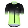 Maillot De Vélo Manches Courtes WAVE Noir/jaune 1 Maillot De Vélo Manches Courtes WAVE Noir/jaune -Rogelli Boutique maillot de velo manches courtes wave noirjaune