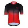 Maillot De Vélo Manches Courtes WAVE Noir/rouge 1 Maillot De Vélo Manches Courtes WAVE Noir/rouge -Rogelli Boutique maillot de velo manches courtes wave noirrouge