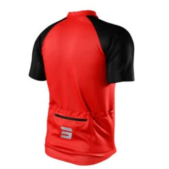 Maillot Manches Courtes Shot Unlimited Zip Rouge -Rogelli Boutique maillot manches courtes shot unlimited zip rouge 2