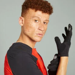 Rockrider MAILLOT MANCHES COURTES VELO VTT EXPL 500 ROUGE -Rogelli Boutique maillot manches courtes velo vtt expl 500 rouge 3