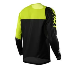 Maillot Manches Longues Shot Revolt Noir/Jaune -Rogelli Boutique maillot manches longues shot revolt noirjaune 1