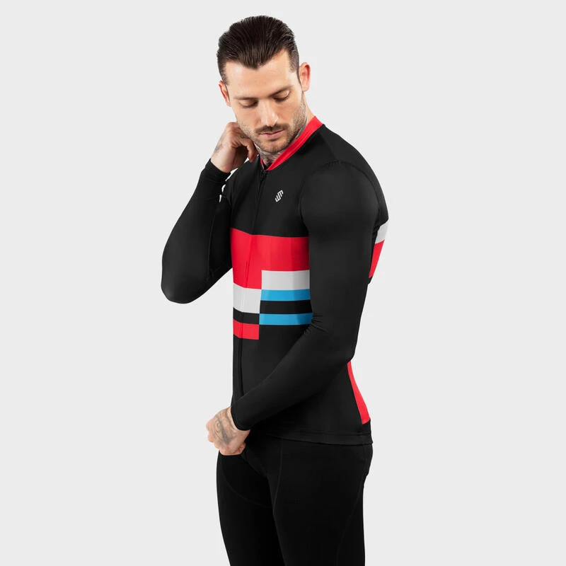 Maillot Vélo Manches Longues Homme M2 Riemst 4 Maillot Vélo Manches Longues Homme M2 Riemst – Image 3