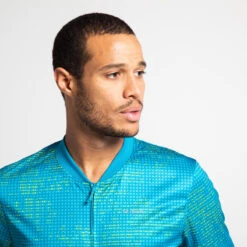 MAILLOT VELO ROUTE MANCHES COURTES ETE HOMME - RC100 TURQUOISE -Rogelli Boutique maillot velo route manches courtes ete homme rc100 turquoise 2