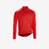 MAILLOT VELO ROUTE MANCHES LONGUES ETE ANTI UV HOMME - RC100 ROUGE -Rogelli Boutique maillot velo route manches longues ete anti uv homme rc100 rouge