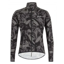 Santini Nebula Gravel - Veste Coupe Vent - Homme - Gris Velò