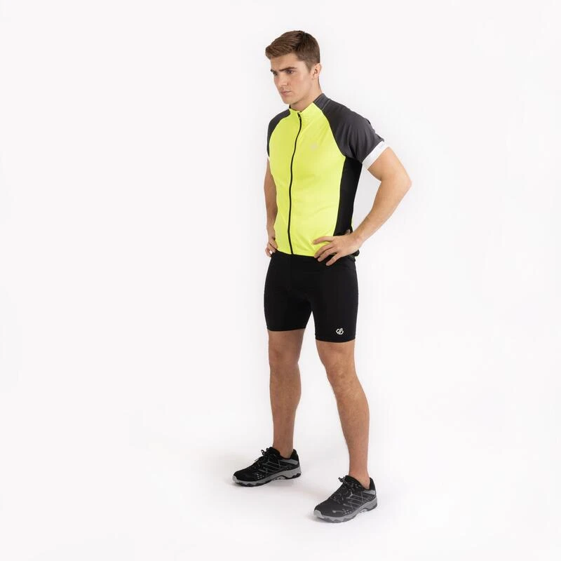 Dare 2b Protraction Homme Cyclosport Maillot - Jaune Clair / Noir 6 Dare 2b Protraction Homme Cyclosport Maillot - Jaune Clair / Noir – Image 4