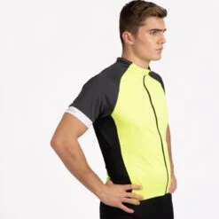 Dare 2b Protraction Homme Cyclosport Maillot - Jaune Clair / Noir 11 Dare 2b Protraction Homme Cyclosport Maillot - Jaune Clair / Noir -Rogelli Boutique protraction homme cyclosport maillot jaune clair noir 4