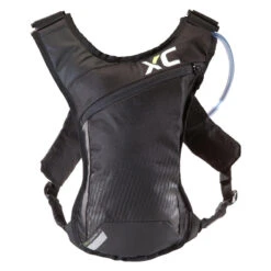 Rockrider SAC À DOS HYDRATATION VTT XC LIGHT 2,5L/2L Eau NOIR