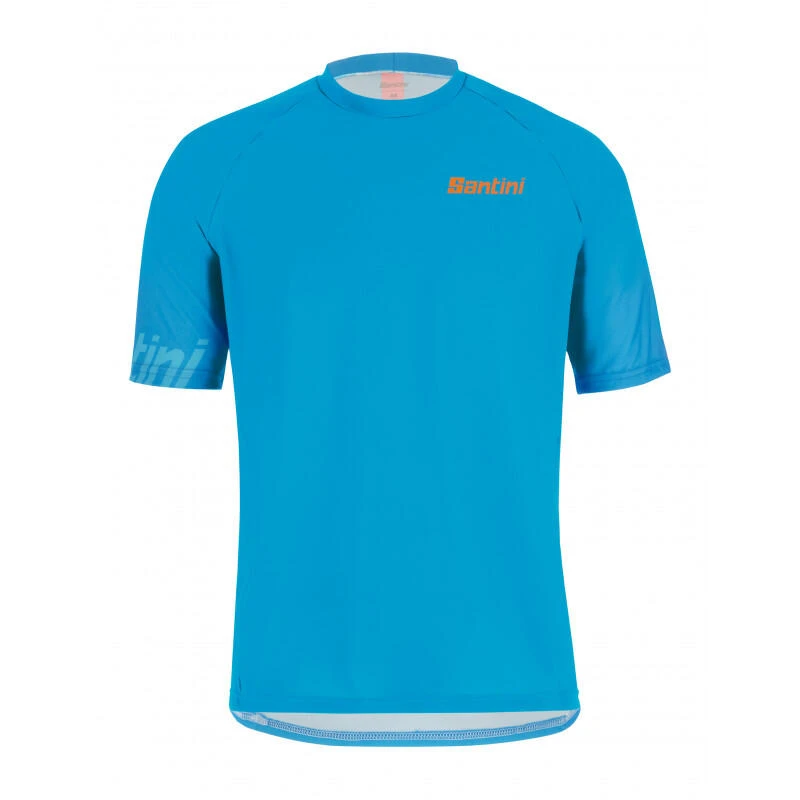 Santini Sasso - Maillot Mtb - Unisex - Turquoise - Vélo 3 Santini Sasso - Maillot Mtb - Unisex - Turquoise - Vélo