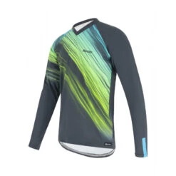 Santini Sasso - Thermal Jersey - Homme - Vert Velò -Rogelli Boutique sasso thermal jersey homme vert velo 2