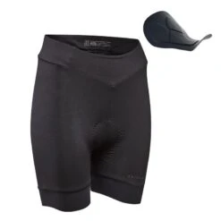 Rockrider SOUS SHORT VELO VTT EXPL 500 FEMME NOIR 9 Rockrider SOUS SHORT VELO VTT EXPL 500 FEMME NOIR -Rogelli Boutique sous short velo vtt expl 500 femme noir 2