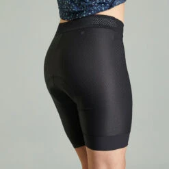 Rockrider SOUS SHORT VELO VTT EXPLORE 700 FEMME Noir -Rogelli Boutique sous short velo vtt explore 700 femme noir 2