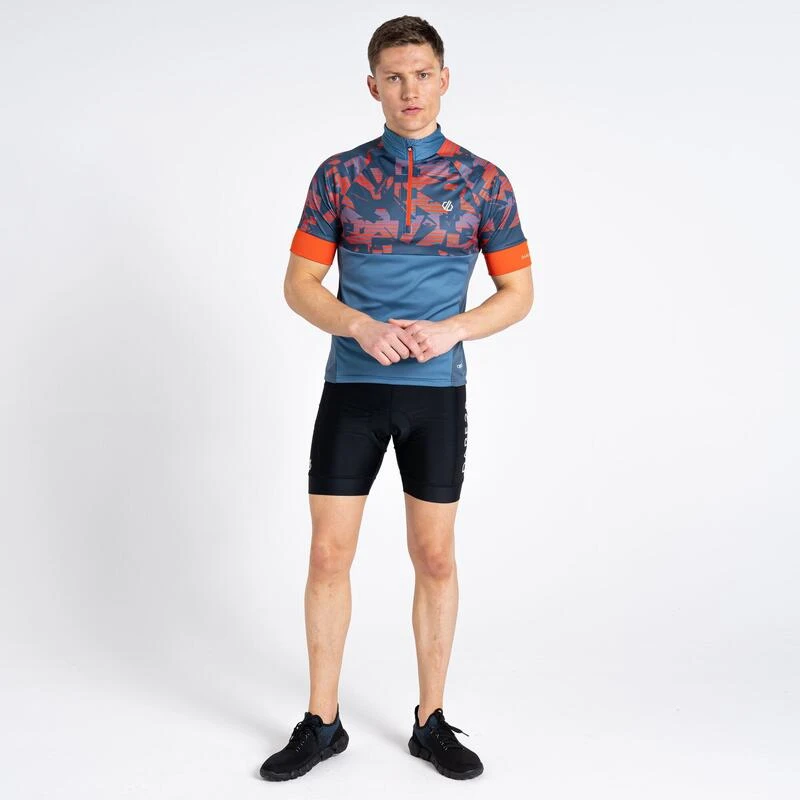Dare 2b Stay The Course II T-shirt De Cyclisme Zippé à Moitié Pour Homme - Bleu 6 Dare 2b Stay The Course II T-shirt De Cyclisme Zippé à Moitié Pour Homme - Bleu – Image 4