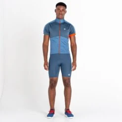 Dare 2b Stay The Course II T-shirt De Cyclisme Zippé à Moitié Pour Homme - Bleu 11 Dare 2b Stay The Course II T-shirt De Cyclisme Zippé à Moitié Pour Homme - Bleu -Rogelli Boutique stay the course ii t shirt de cyclisme zippe a moitie pour homme bleu 4