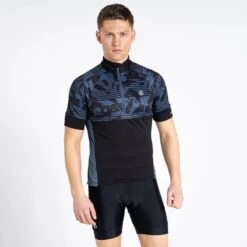 Dare 2b Stay The Course II T-shirt De Cyclisme Zippé à Moitié Pour Homme - Noir 11 Dare 2b Stay The Course II T-shirt De Cyclisme Zippé à Moitié Pour Homme - Noir -Rogelli Boutique stay the course ii t shirt de cyclisme zippe a moitie pour homme noir 4