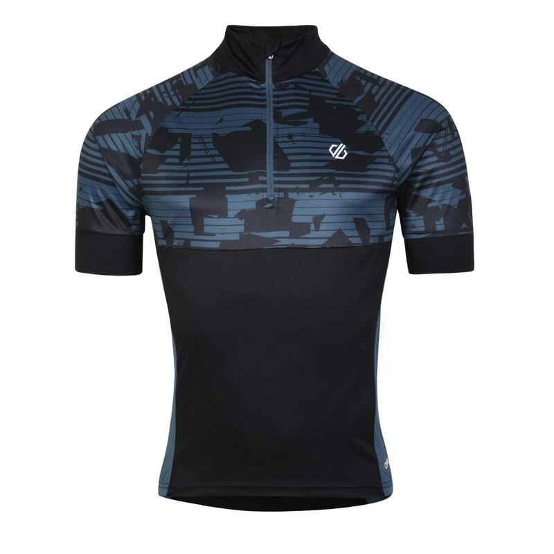 Dare 2b Stay The Course II T-shirt De Cyclisme Zippé à Moitié Pour Homme - Noir 3 Dare 2b Stay The Course II T-shirt De Cyclisme Zippé à Moitié Pour Homme - Noir