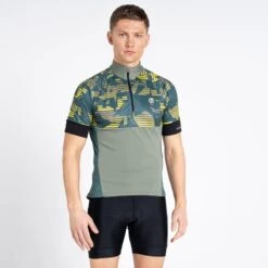 Dare 2b Stay The Course II T-shirt De Cyclisme Zippé à Moitié Pour Homme - Vert 11 Dare 2b Stay The Course II T-shirt De Cyclisme Zippé à Moitié Pour Homme - Vert -Rogelli Boutique stay the course ii t shirt de cyclisme zippe a moitie pour homme vert 4