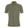Santini Summer Gravel - Chemise Technique - Homme - Vert-militaire Velò