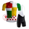 Tenue De Cyclisme Rétro Du Combiné - REDTED -Rogelli Boutique tenue de cyclisme retro du combine redted