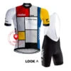 Tenue De Cyclisme Rétro La Vie Claire - REDTED -Rogelli Boutique tenue de cyclisme retro la vie claire redted