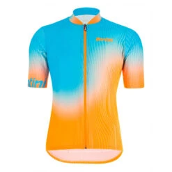 Santini Terra - Maillot - Unisex - Turquoise - Vélo