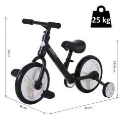 HOMCOM Vélo Enfant Draisienne 2 En 1 Roues 11" 9 HOMCOM Vélo Enfant Draisienne 2 En 1 Roues 11" -Rogelli Boutique velo enfant draisienne 2 en 1 roues 11 2