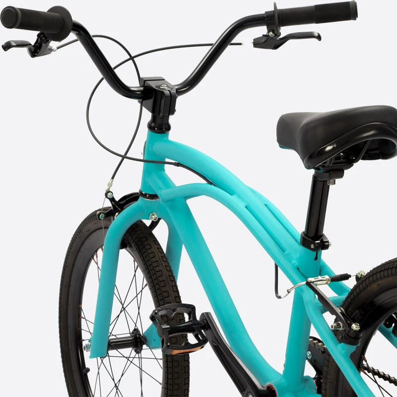 VÉLO ENFANT JUNIOR STYLE BMX - BLEU LAGON 5 VÉLO ENFANT JUNIOR STYLE BMX - BLEU LAGON – Image 3