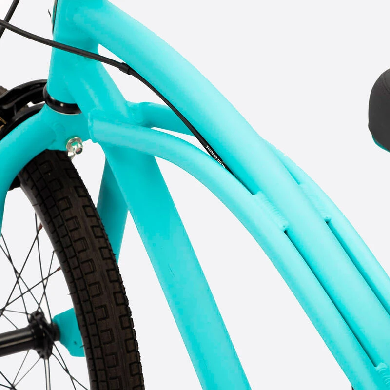 VÉLO ENFANT JUNIOR STYLE BMX - BLEU LAGON 6 VÉLO ENFANT JUNIOR STYLE BMX - BLEU LAGON – Image 4