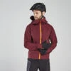 Rockrider VESTE COUPE PLUIE VELO VTT EXPL 700 BORDEAUX -Rogelli Boutique veste coupe pluie velo vtt expl 700 bordeaux
