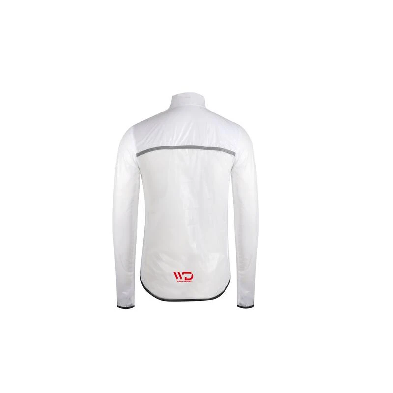 Veste De Pluie Vélo Blanche 4 Veste De Pluie Vélo Blanche – Image 2