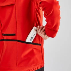 BTWIN VESTE VELO ENFANT 900 NOIRE ROUGE -Rogelli Boutique veste velo enfant 900 noire rouge 4