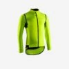 Veste Vélo Route Manches Longues Coupe Pluie Convertible - RACER Jaune 1 Veste Vélo Route Manches Longues Coupe Pluie Convertible - RACER Jaune -Rogelli Boutique veste velo route manches longues coupe pluie convertible racer jaune