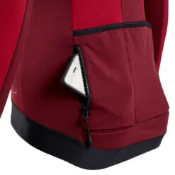 Rockrider Veste VTT XC Mi Saison ML Homme Rouge -Rogelli Boutique veste vtt xc mi saison ml homme rouge 2